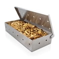 thumbnail image 2 of Ahume para preparar deliciosos festines, caja para ahumar de acero inoxidable, construcción resistente que garantiza un rendimiento robusto, gran capacidad para astillas de madera para una rica, 2 of 8