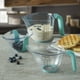 thumbnail image 2 of Set de 3 jarras medidoras KitchenAid Gourmet, sin BPA, color Aqua Sky, 2 of 6