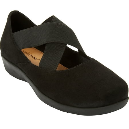 

Comfortview Women s Wide Width The Stacia Mary Jane Flat Mary Jane Shoes