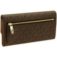 thumbnail image 2 of Michael Kors Trifold PVC Signature Wallet, Brown/ Acorn, 2 of 4