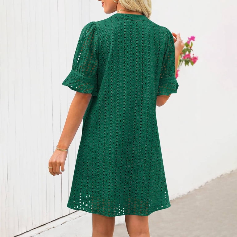 apple green mini dress Apple Cider Mini Dress Green main image 1