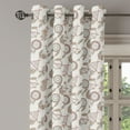 thumbnail image 2 of Ambesonne Feather Grommet Curtain, Native Dreamcatchers, 50" x 108", Pale Brown Beige, 2 of 6