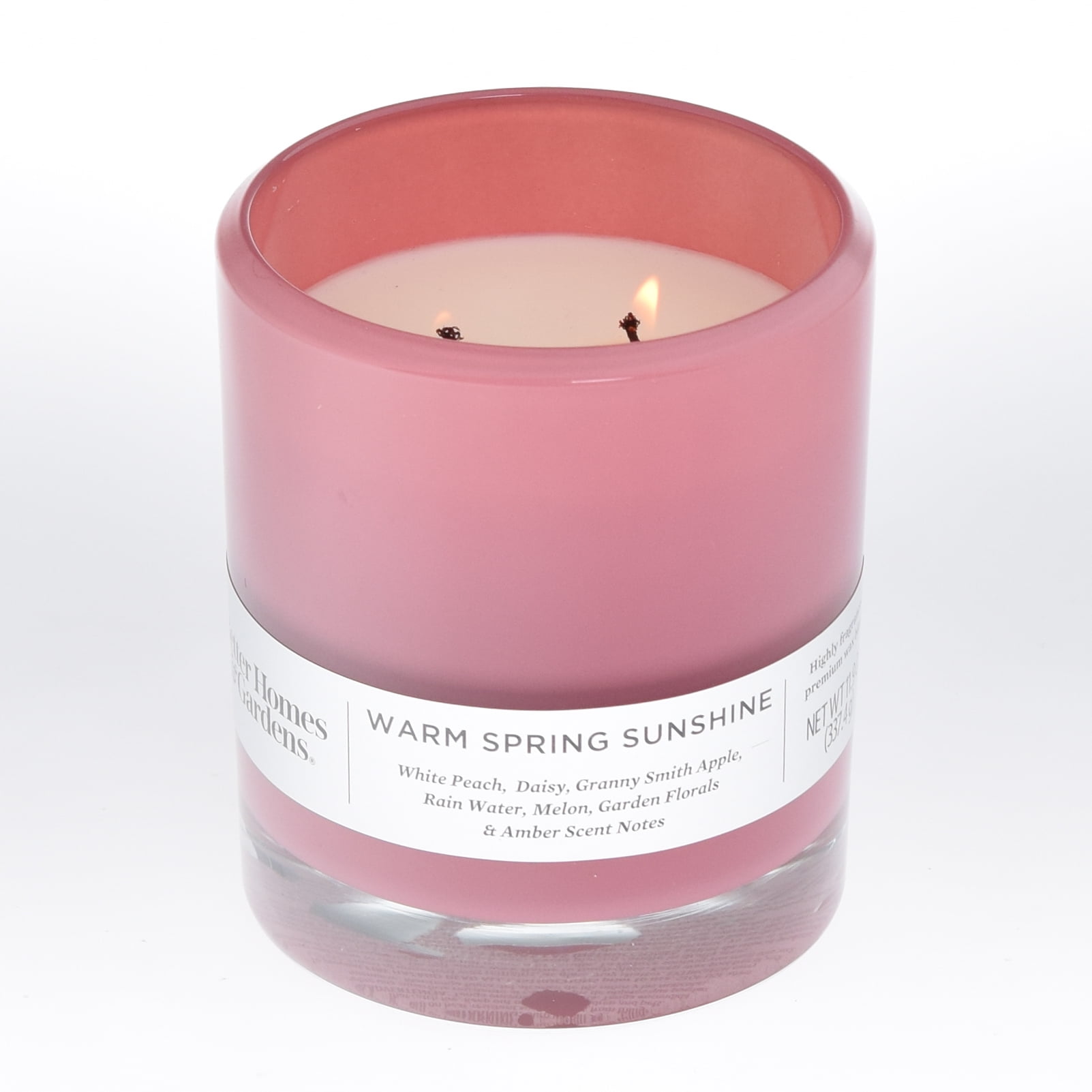 Better Homes & Gardens Warm Spring Sunshine 12oz Scented 2-wick Candle