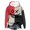 Red, variant on Womens Halloween Hoodies Patchwork Pumpkin Graphic No Pocket Sweatshirt Long Sleeve Pullover Tops Fall Winter Warm Green L