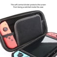 thumbnail image 6 of Nintendo Switch Case, TJS Dual Layer Hybrid Shock Absorbing Impact Resistant Rugged Slim Armor Case Cover Carbon Fiber Back Hard TPU Inner Layer For Nintendo Switch (Black), 6 of 6