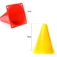 thumbnail image 2 of 12 conos de marcado de fútbol, conos para niños, conos de entrenamiento de fútbol, conos de ayuda multifuncionales, 2 of 4