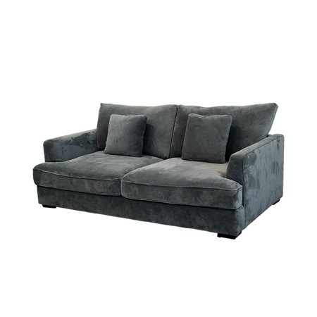 HNGKNG Ashton Grey Down Loveseat
