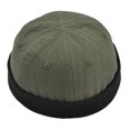 thumbnail image 3 of 2x Gorro Retro Docker Leon Para Hombre Gorro De Puro Algodón Azul Oscuro Sunnimix Los hombres gorro, 3 of 3
