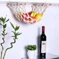 thumbnail image 2 of Hamaca de frutas de estilo nórdico macramé tejida a mano, soporte para banana, cuerda de algodón bohemio, cesta de red para cocina, organizador de almacenamiento para barcos de casa F Feliz Sencillez, 2 of 5