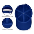 thumbnail image 4 of Gorra de béisbol para hombre de Disney con diseño de Mickey Mouse, ajustable, color azul marino, 4 of 5