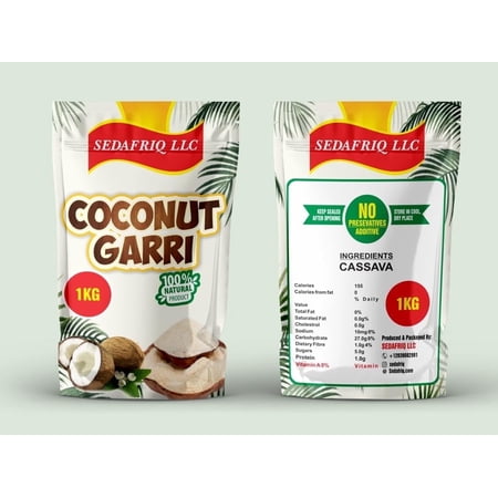 Sedafriq Coconut Flakes Dried Gluten-Free 1kg