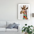 thumbnail image 3 of Trademark Fine Art 'Multicolored Giraffe' Canvas Art by Fab Funky, 3 of 3