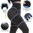 thumbnail image 5 of 3 in 1 Waist Trainer Cincher Thigh Trimmer Sweat Belt Yoga Shapewear Gym Body Shaper, 5 of 7