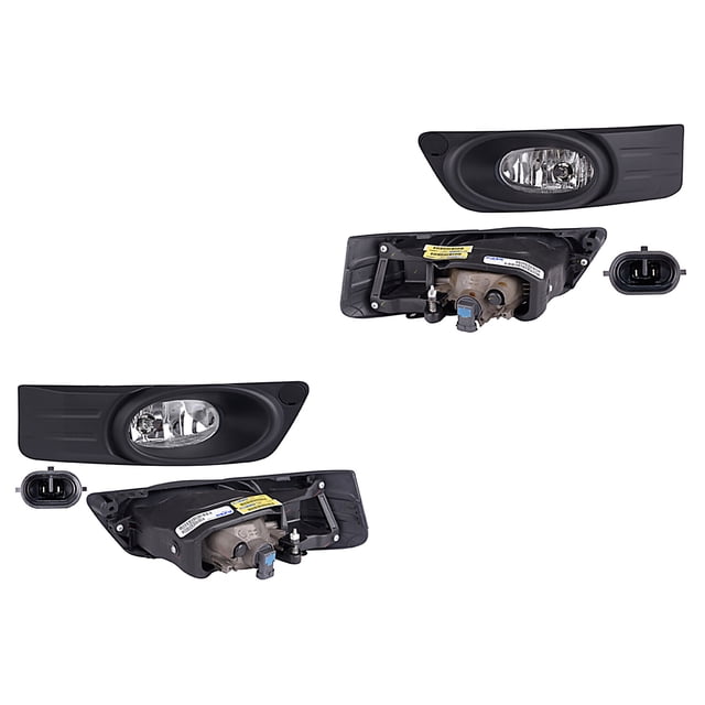 Par de Faros Para Niebla Fit 2012 A 2013 Honda C/Rejilla DEPO .