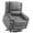 Grey, variant on Bingirl Faux PU Electric Power Lift Recliner Chair with Heat and Massage for Elderly and Mobility - Impaired, Adjustable Back and Legs, Heavy - Duty for Seniors