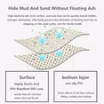 thumbnail image 3 of Corner Shower Mat, Non-Slip Shower Mats For Inside Shower, Loofah Quadrant Bath Mats With Drain, Washable Sector Bath Mat For Bathroom Floor, 3 of 7