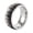 Black, variant on Gradient Pave Band Rings for Women Men Inlaid Stainless Steel Silver Cubic Zirconia Wedding Promise Dainty Personalized Gift Jewelry Red 9