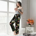 thumbnail image 5 of Salouo Bees Print Women's Pajama Pants Casual Loose Sweatpants PJs Flowy Pants Drawstring Palazzo for Women Wide Leg Pants Lounge Pajama -X-Large, 5 of 8