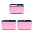 thumbnail image 4 of Refrigerador Miniatura Vogacara para Casa de Muñecas PVC Rosa 1:12, 4 of 6