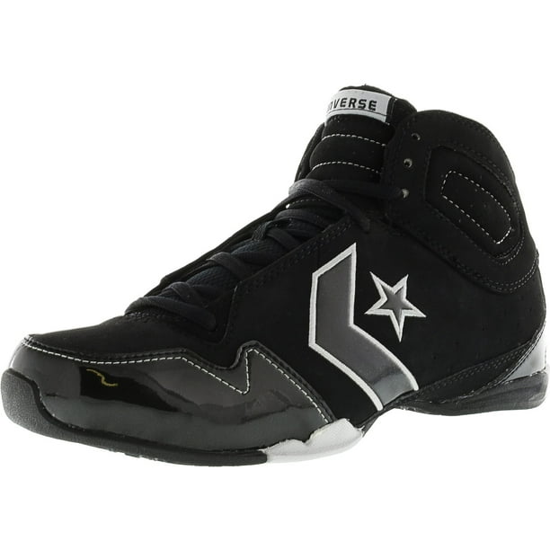 converse black ankle