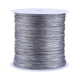 thumbnail image 3 of 100m X 0.8 Mm Nylon Cordón Chino Ratail MacRame Hilo De Hilo Gris, Para Hacer Joyas, Cordón De Nudo Para Pulseras Y Collares, 3 of 5