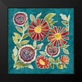 thumbnail image 2 of Meagher, Megan 15x15 Black Modern Framed Museum Art Print Titled - Emma Floral II, 2 of 5