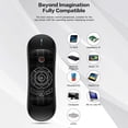 thumbnail image 4 of Wechip Wechip R2 2.4G Wireless Air Mouse with Voice Control, Backlit Keys, CPI Adjustment, and Infrared Learning Function, 4 of 6