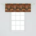 thumbnail image 2 of Ambesonne Ethnic Window Valance, Geometric Stripes Design, 54" X 18", Multicolor, 2 of 3