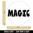 thumbnail image 2 of Magic Fun Text Self-Inking Rubber Stamp Ink Stamper - Red Ink - Medium 1 Inch, 2 of 7