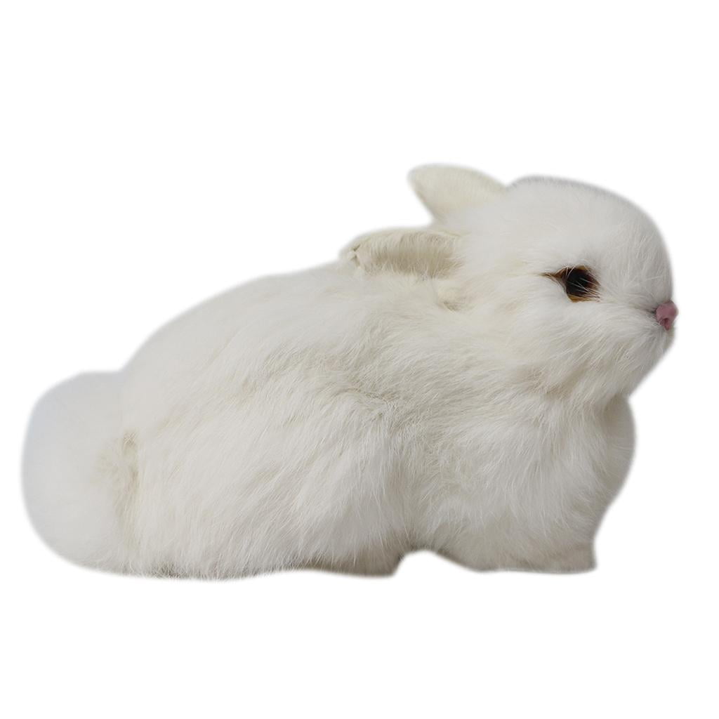 可動式＊fluffy teddy＊Rabbit xiaxaixu Plush Toy, Cartoon Rabbit Fluffy Toy Simulation
