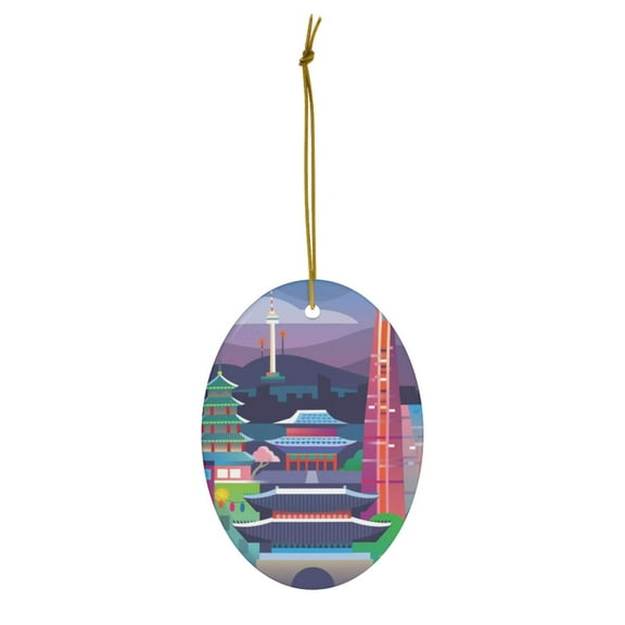 Seoul Ceramic Ornament