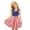 SQR801-Multicolour, variant on Weebloom 4Th Of July Dress For Girls Print Strappy Dress Comfortable Everyday Dress With Patriotic Graphic Girls Sundress