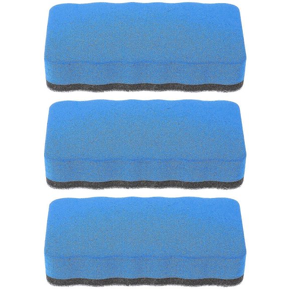 3pcs Dry Eraser Board Whiteboard Eraser Office Whiteboard Eraser Reusable Whiteboard Wipe