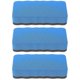thumbnail image 1 of 3pcs Dry Eraser Board Whiteboard Eraser Office Whiteboard Eraser Reusable Whiteboard Wipe, 1 of 3
