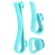 thumbnail image 3 of Juego Tres Piezas Color Azul Cielo Gancho para Bogg Adecuado para Bogg Llavero Gancho Playa Con Agujeros Gafas Accesorios Almacenamiento (azul Cielo), 3 of 6