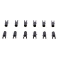 thumbnail image 1 of 12 Pcs Queues de Puits pour la Chasse Noir, 1 of 8