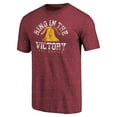 thumbnail image 2 of Men's Heathered Maroon Arizona State Sun Devils Hometown Collection Tri-Blend T-Shirt, 2 of 3