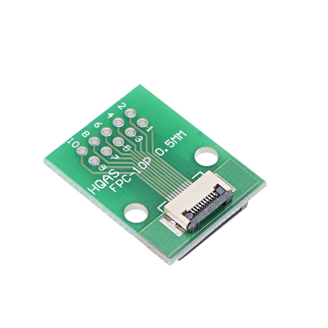 FFC FPC 10 Pasador 0,5mm 1mm Paso A DIP 2,0mm PCB Unique Bargains Adaptador