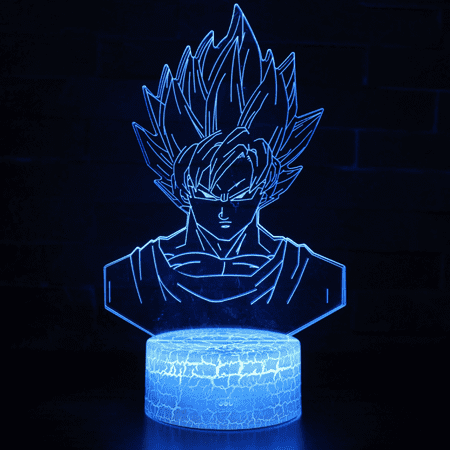 

3D Night Light for Kids Birthday Gift The 3D Illusion Lamp 16 Color Change with Timing Remote and Touch Control is Perfect Great Birthday Christmas Gift for Child