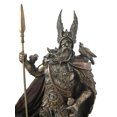 thumbnail image 4 of Veronese Design Norse God Odin Bronze Finish Statue Viking Pagan, 4 of 5