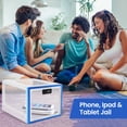 thumbnail image 4 of LNGOOR Lockable Storage Box Medicine Lock Box Versatile Coded Lock Container Clear Childproof Lockable Storage Box For Food and Home Safety, 4 of 8