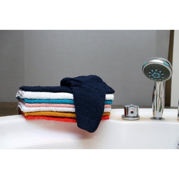 Mainstays 18Pack Washcloth Bundle, Multi Color Collection