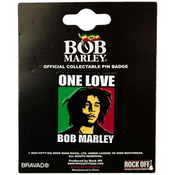 Bob Marley One Love Badge