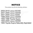 thumbnail image 2 of TEC Front Ceramic Disc Brake Pads TEC-619 for Car Lexus SC430 IS300 GS300 GS400 Toyota Supra GS430, 2 of 10