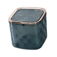 thumbnail image 1 of Bote de Basura Pequeño, Caja de Almacenamiento, Bote de Basura Doméstico, Vagones de Basura, Cocina, Dormitorio, Oficina, Escritorio Verde Grande BLESIY Cesto de basura, 1 of 6