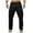 Black, variant on Mens Summer Sweat Pants Men Black Sweatpants Baggy Summers Men Elastic Waist Pants for Women Summer Sweatpants Mens Mens Athletic Joggers