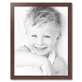 thumbnail image 2 of ArtToFrames 25" x 32" Honors Mahogany with Gold Picture Frame, 25x32 inch Brown Wood Poster Frame (WOM-5156), 2 of 7