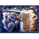 thumbnail image 1 of 5D Diy Diamond Embroidery Disney Princess 7 Dwarfs Snow White and the Beast Diamond Painting Needleworks Cross stitch Y201Round 45x60cm Gao Jinjia LED, 1 of 2