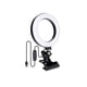 thumbnail image 3 of Relleno Teléfono Live Selfie Ring Light Maquillaje Lámpara Led 2700K-5500K Cálido / Blanco Cálido / Luz Blanca Rotación De 360 ​​​​Grados Videoconferencia Lámpara De Clip De Computadora 6In Luz Advancent HA021868-00, 3 of 7
