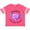 Football Pink and White, variant on Inktastic Daddy's Fishing Buddy with Cute Purple Fish Boys or Girls Toddler T-Shirt